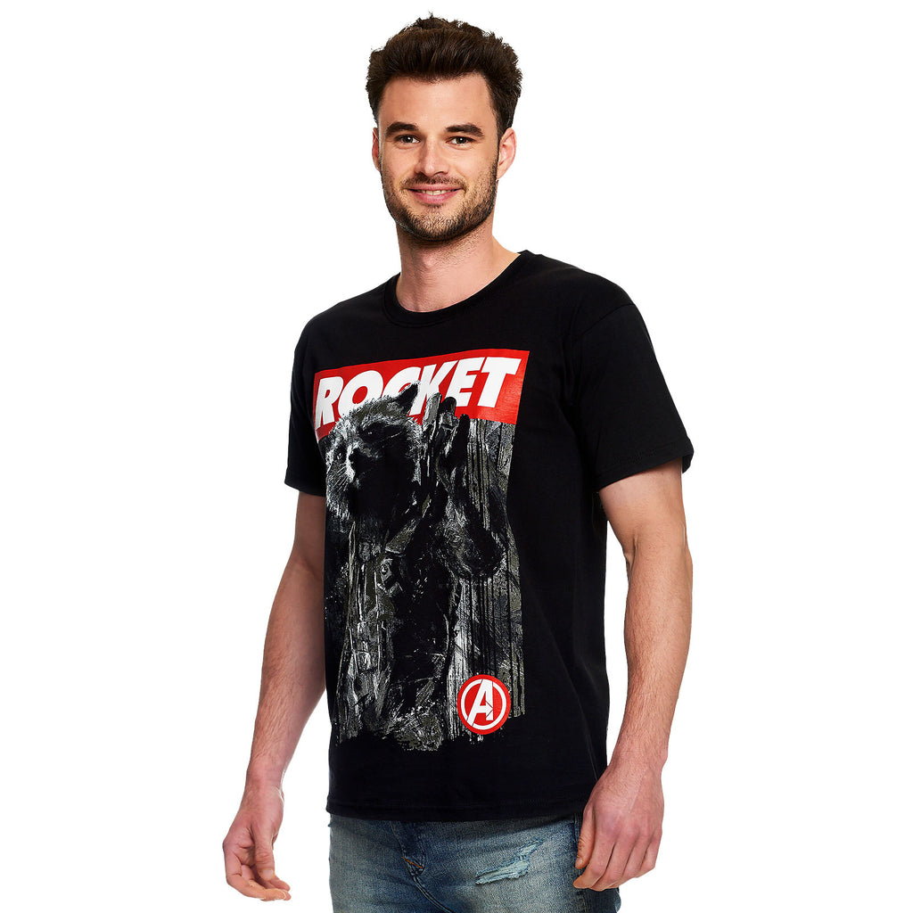 Produktbild Avengers - Rocket Raccoon T-shirt svart