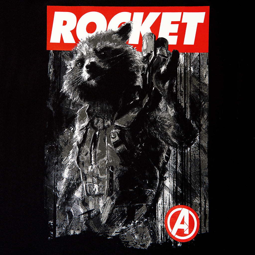 Produktbild Avengers - Rocket Raccoon T-shirt svart