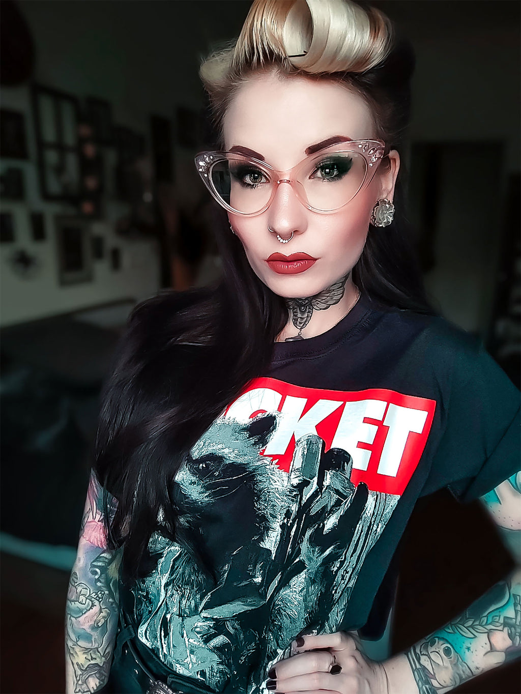Produktbild Avengers - Rocket Raccoon T-shirt svart