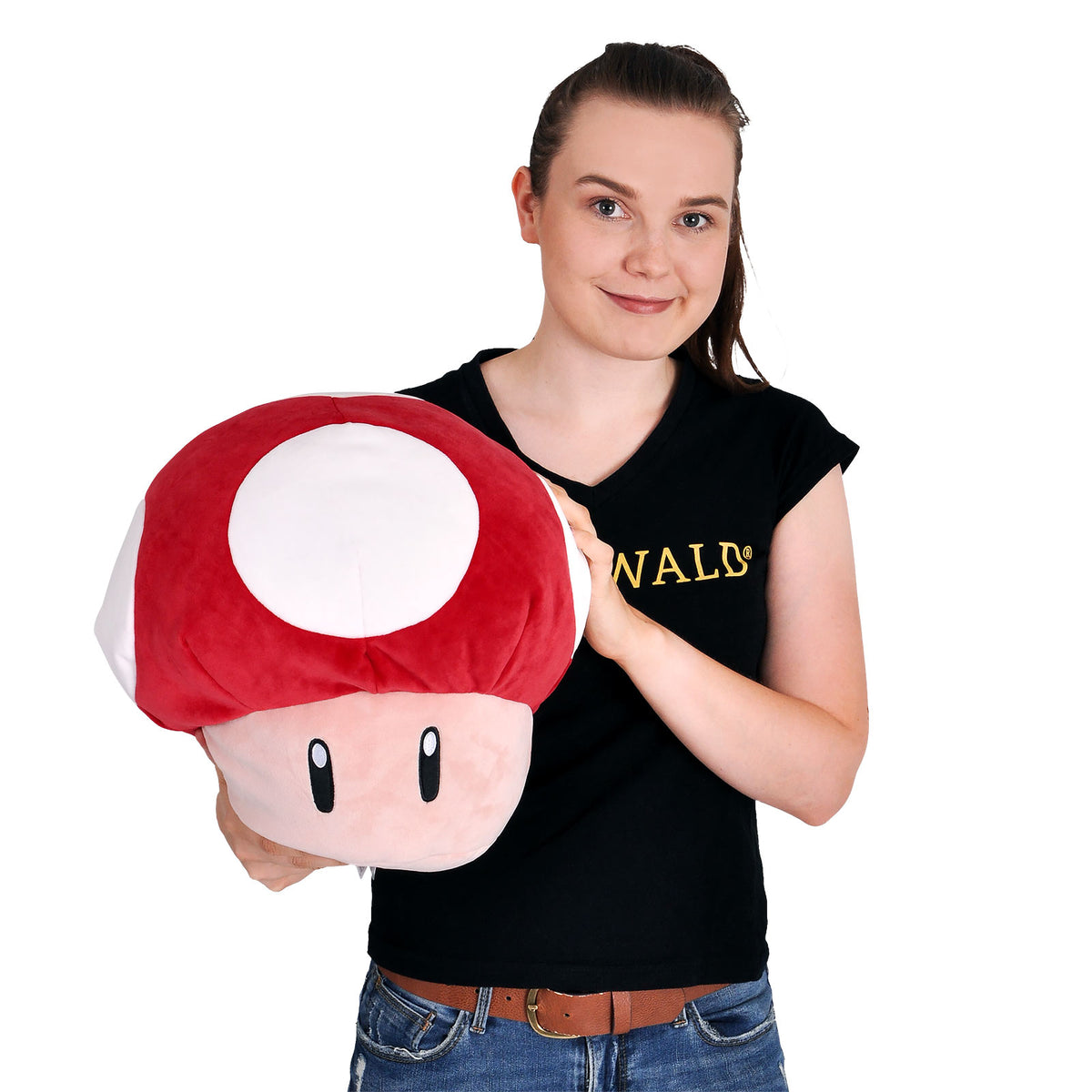 Produktbild Super Mario - Super-Svamp Plyschfigur XL