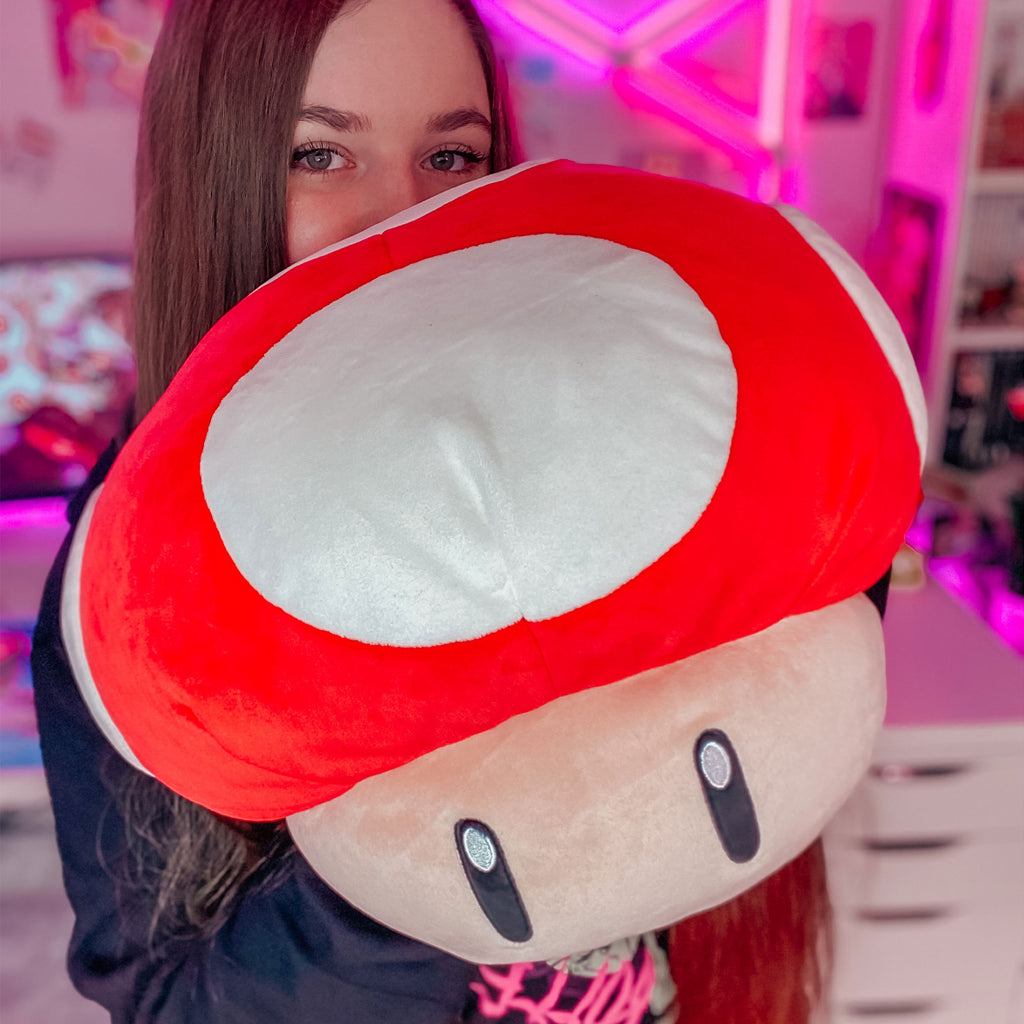 Produktbild Super Mario - Super-Svamp Plyschfigur XL