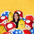 Produktbild Super Mario - Banan Plyschfigur XL