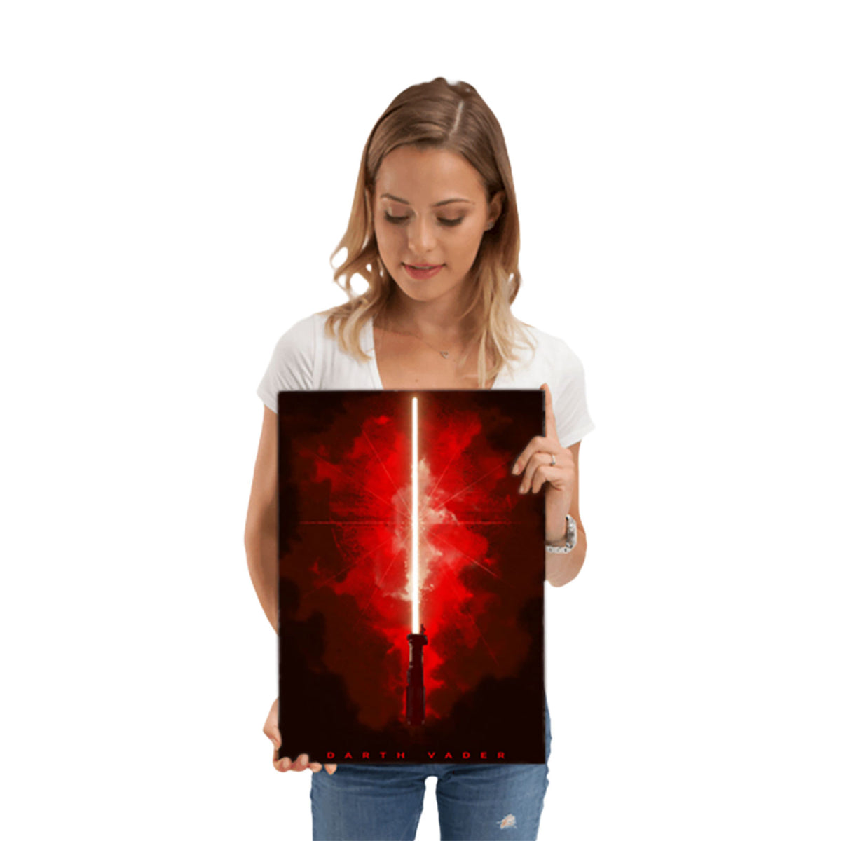 Produktbild Star Wars - Darth Vader ljussabel metallposter