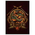 Produktbild Neverending Magic Metallposter för Harry Potter-fans