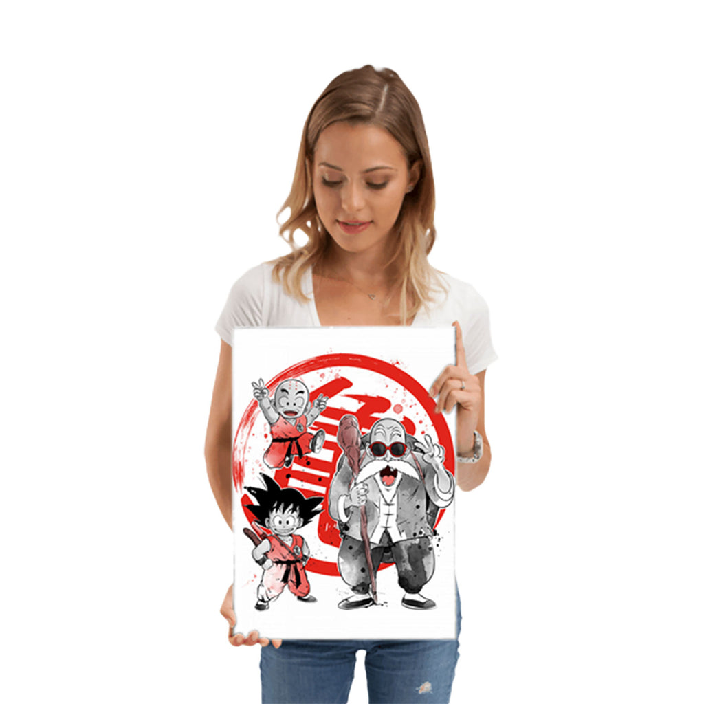 Produktbild Kame School metallposter för Dragon Ball-fans