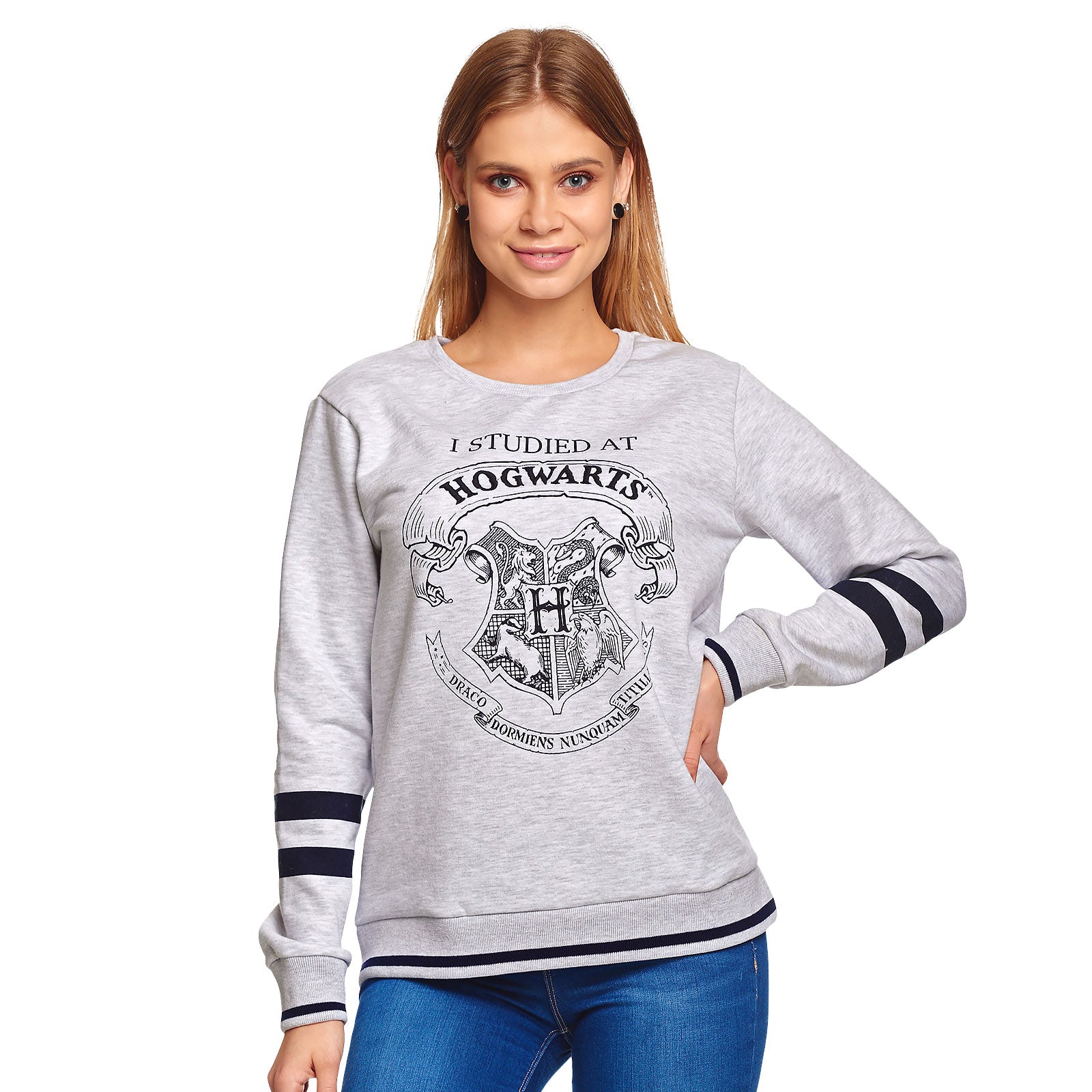 Produktbild Harry Potter - Jag studerade vid Hogwarts Damtröja grå