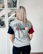 Produktbild Harry Potter - Hogwarts Crop Top dam grå