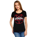 Produktbild Chilling Adventures of Sabrina - Logo T-shirt dam svart