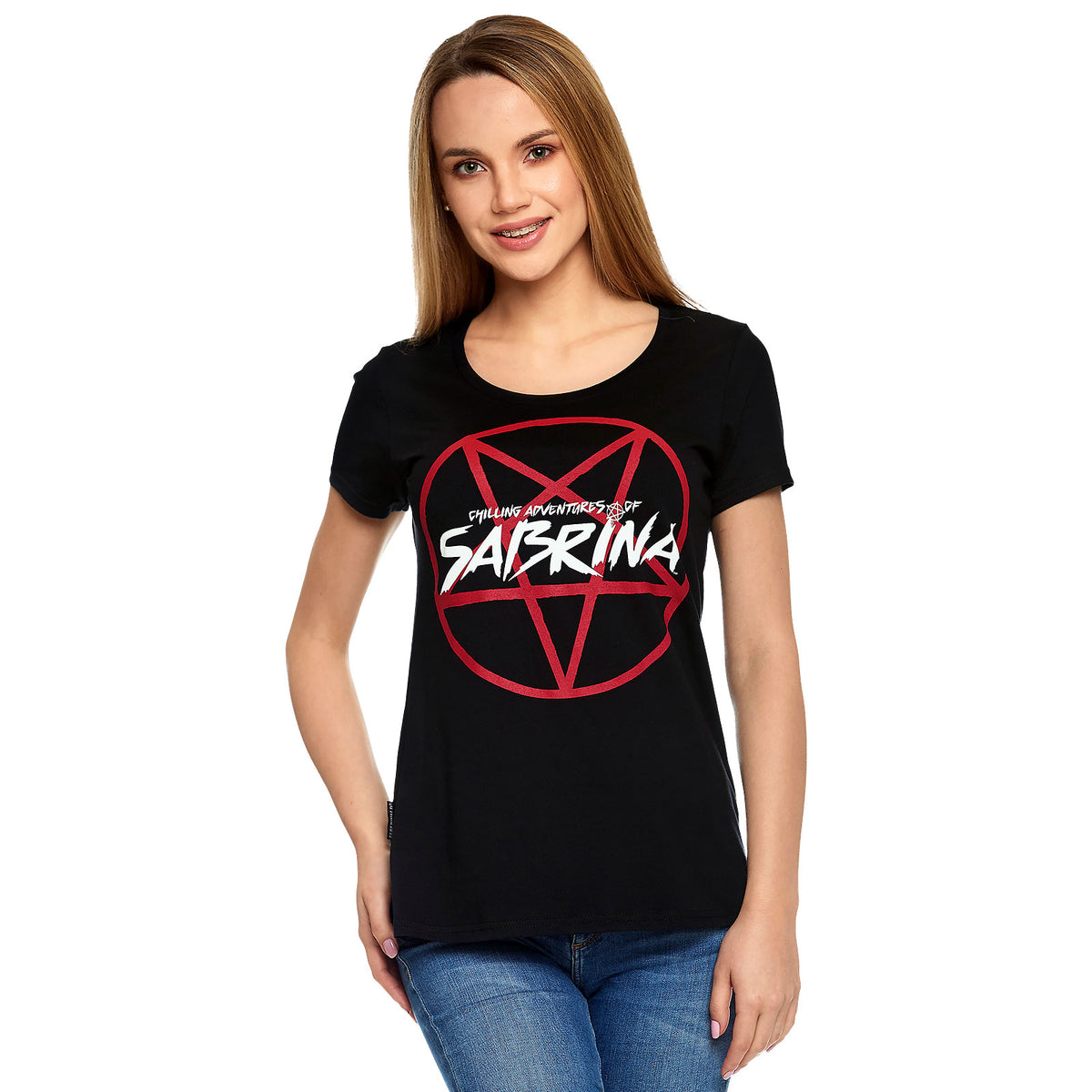 Produktbild Chilling Adventures of Sabrina - Logo T-shirt dam svart