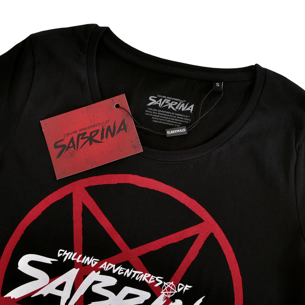 Produktbild Chilling Adventures of Sabrina - Logo T-shirt dam svart