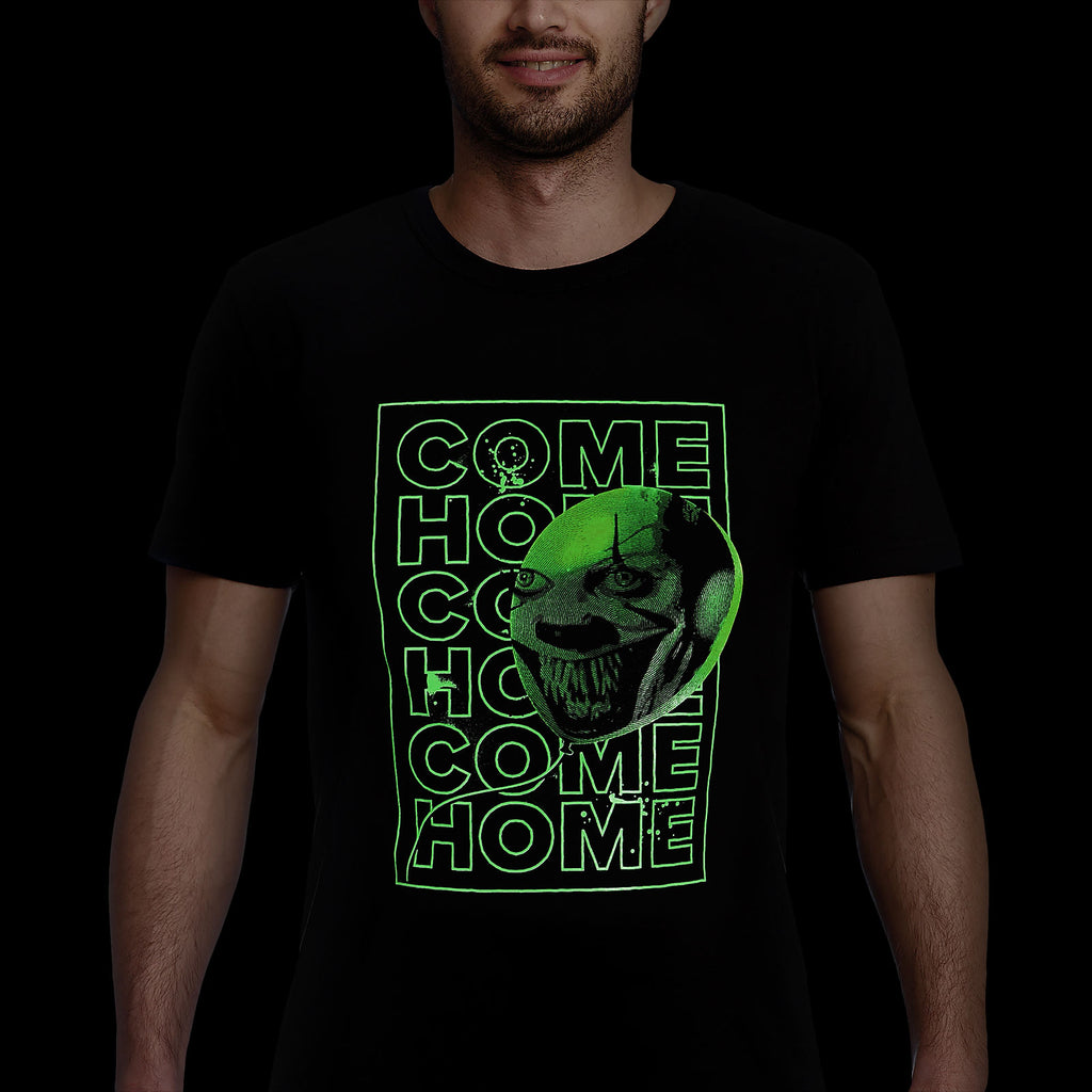Produktbild Stephen Kings DET - Come Home Glow in the Dark T-Shirt svart
