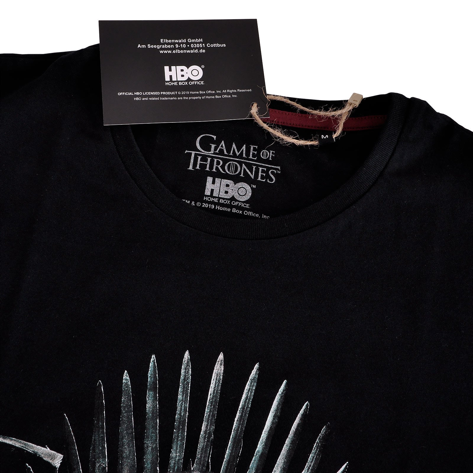 Produktbild Game of Thrones - Daenerys For The Throne T-Shirt svart