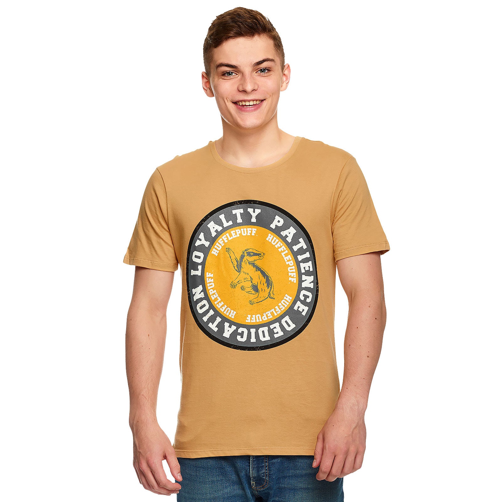 Produktbild Harry Potter - Hufflepuff Values T-shirt gul
