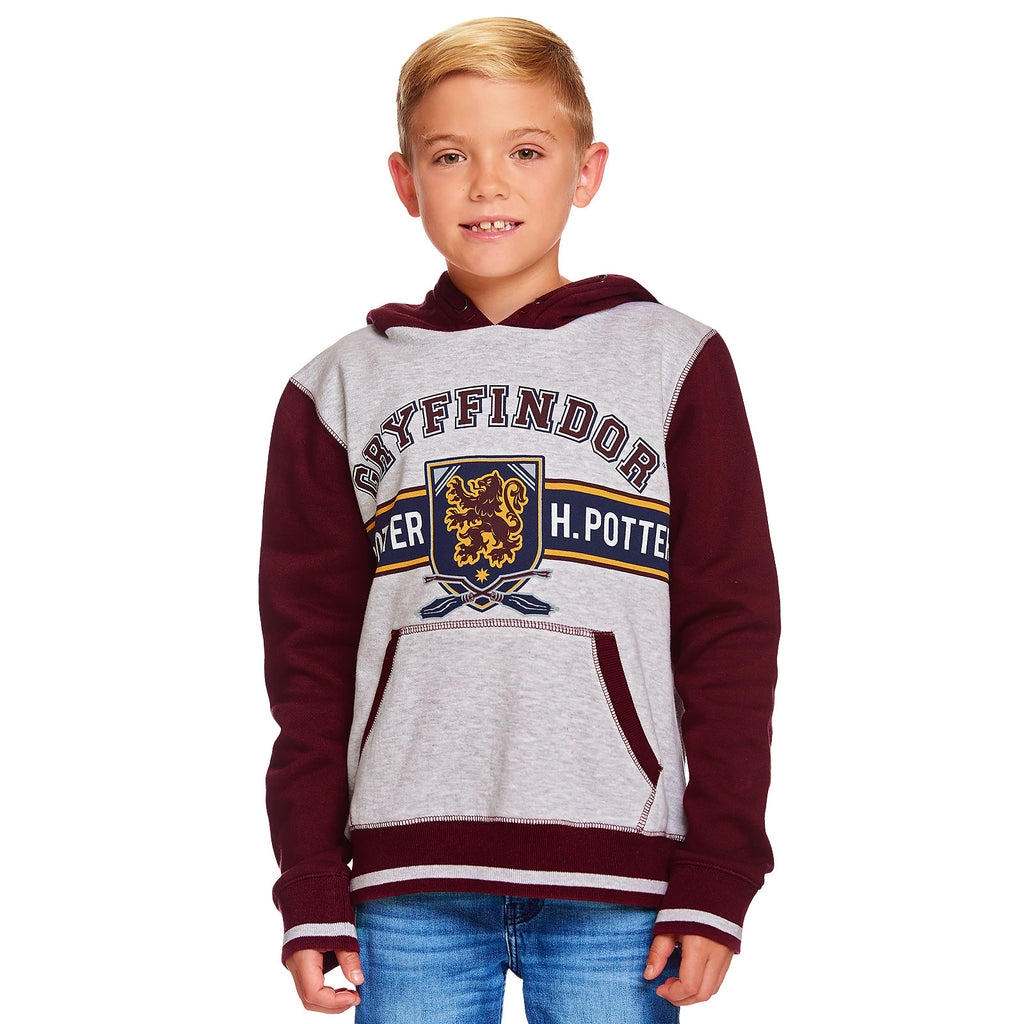 Produktbild Harry Potter - Gryffindor barnhoodie grå-röd