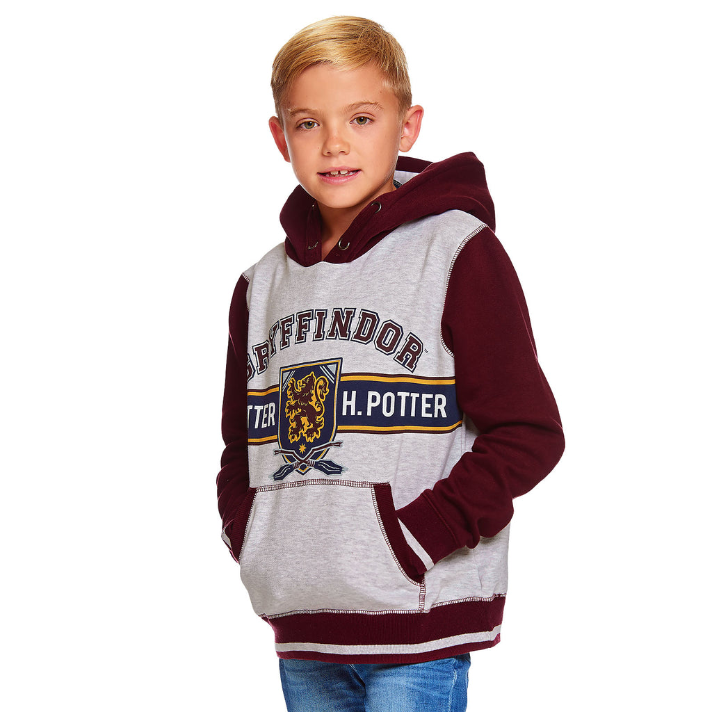 Produktbild Harry Potter - Gryffindor barnhoodie grå-röd