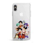 Produktbild Dragon Ball - Karaktärer iPhone X / XS Skal silikon transparent