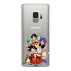 Produktbild Dragon Ball - Karaktärer Samsung Galaxy S9 Mobilskal silikon transparent