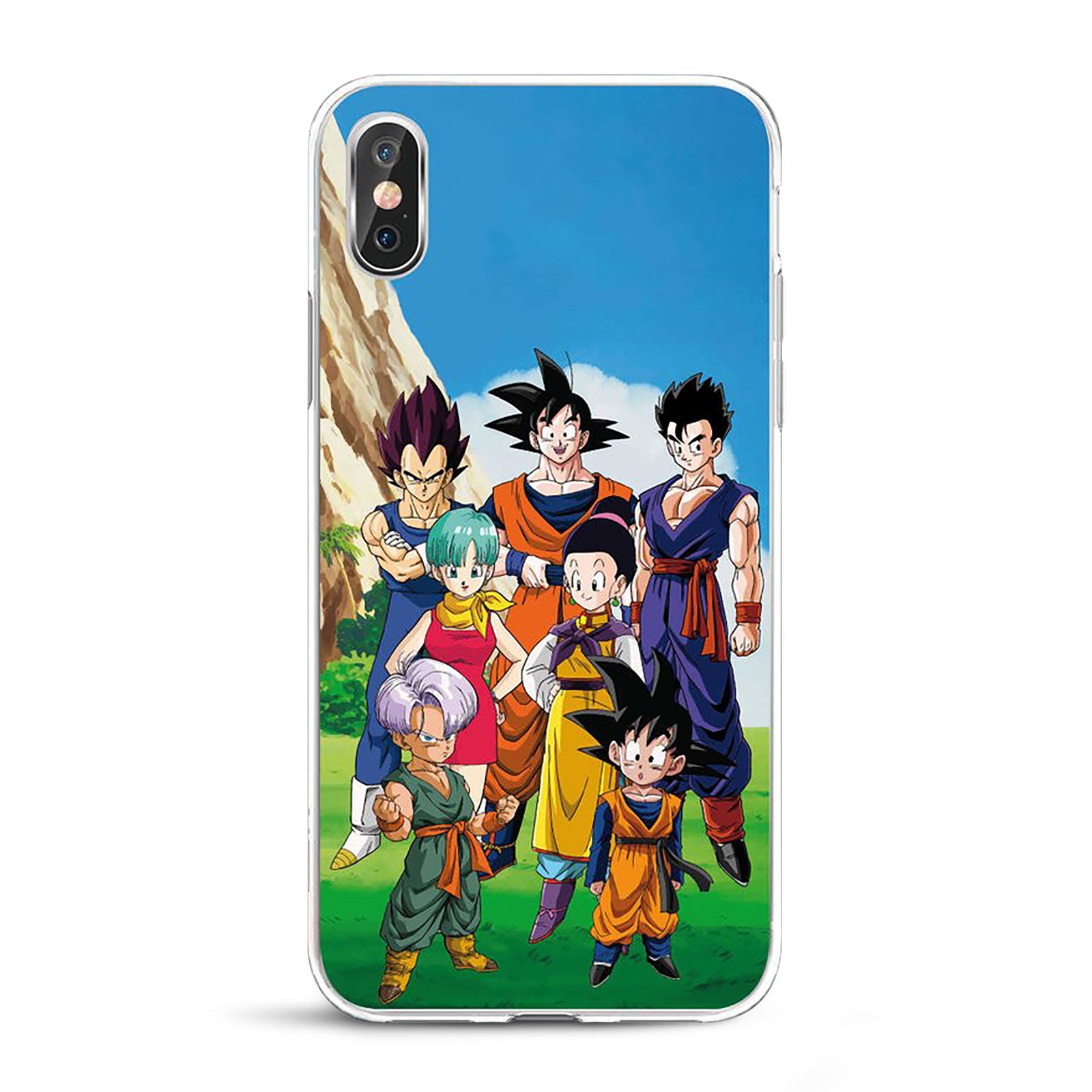 Produktbild Dragon Ball Z - Family & Friends Silikonskal för iPhone X / XS