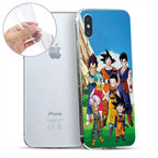 Produktbild Dragon Ball Z - Family & Friends Silikonskal för iPhone X / XS