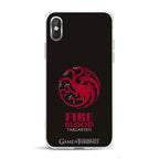 Produktbild Game of Thrones - Targaryen emblem iPhone X / XS mobilskal silikon svart