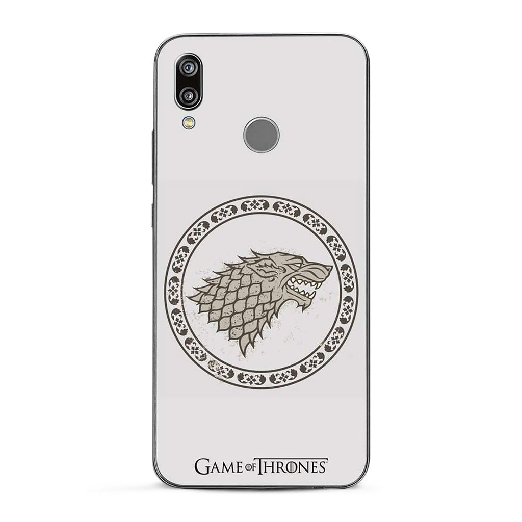 Produktbild Game of Thrones - Stark Vapensköld Huawei P20 Lite Mobilskal Silikon vit