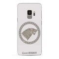 Produktbild Game of Thrones - Stark vapensköld Samsung Galaxy S9 mobilskal silikon vit