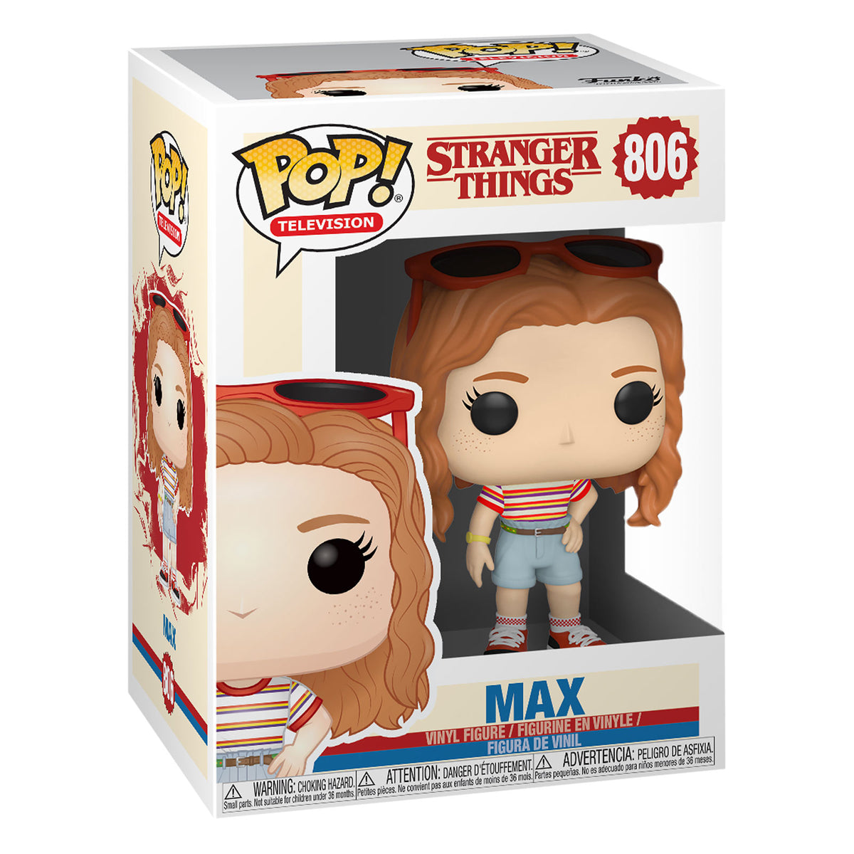 Produktbild Stranger Things - Max i köpcentrum-outfit Funko Pop figur
