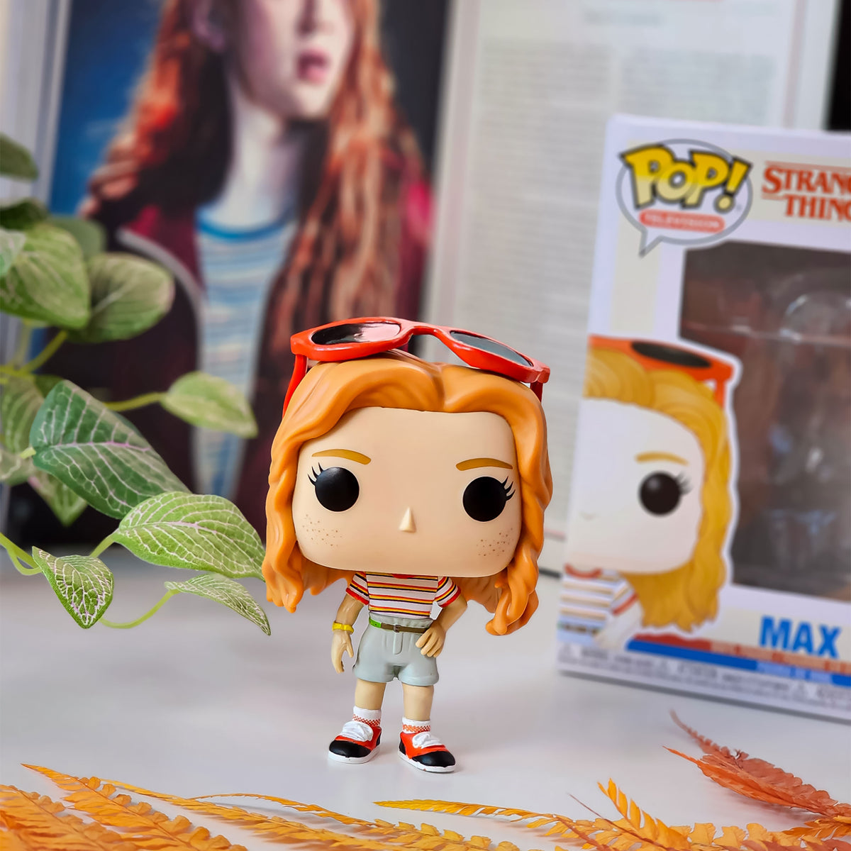 Produktbild Stranger Things - Max i köpcentrum-outfit Funko Pop figur