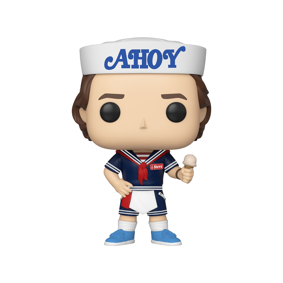 Produktbild Stranger Things - Steve med glass Funko Pop figur