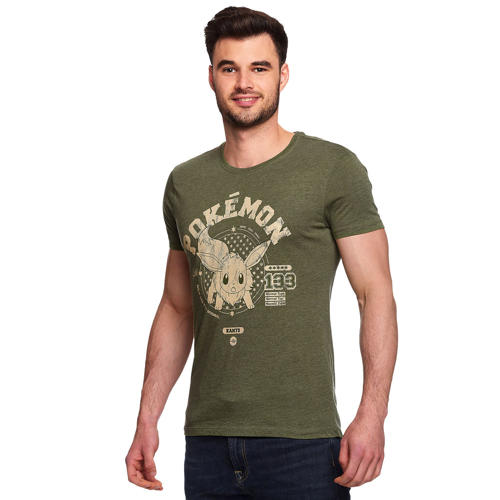Produktbild Pokemon - Evoli T-shirt grön
