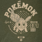 Produktbild Pokemon - Evoli T-shirt grön