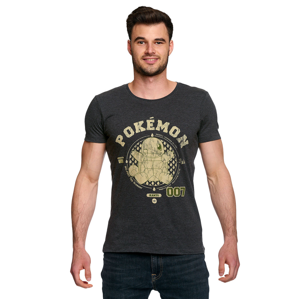 Produktbild Pokemon - Grå T-shirt med Squirtle