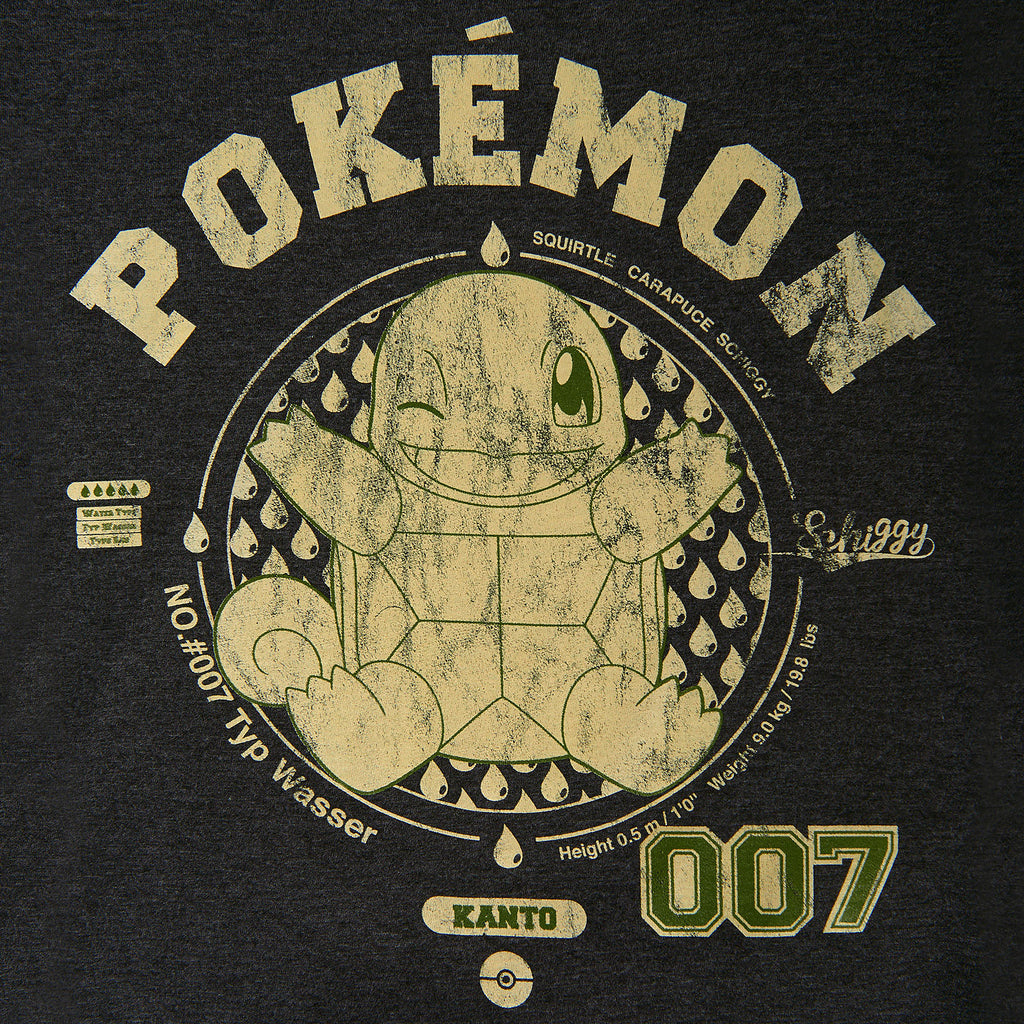Produktbild Pokemon - Grå T-shirt med Squirtle