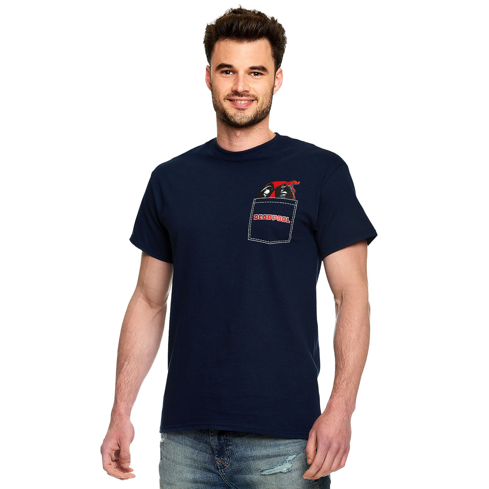 Produktbild Deadpool - Fick-T-shirt blå