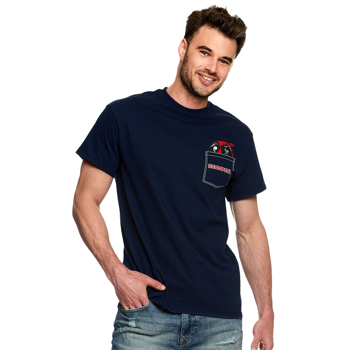 Produktbild Deadpool - Fick-T-shirt blå