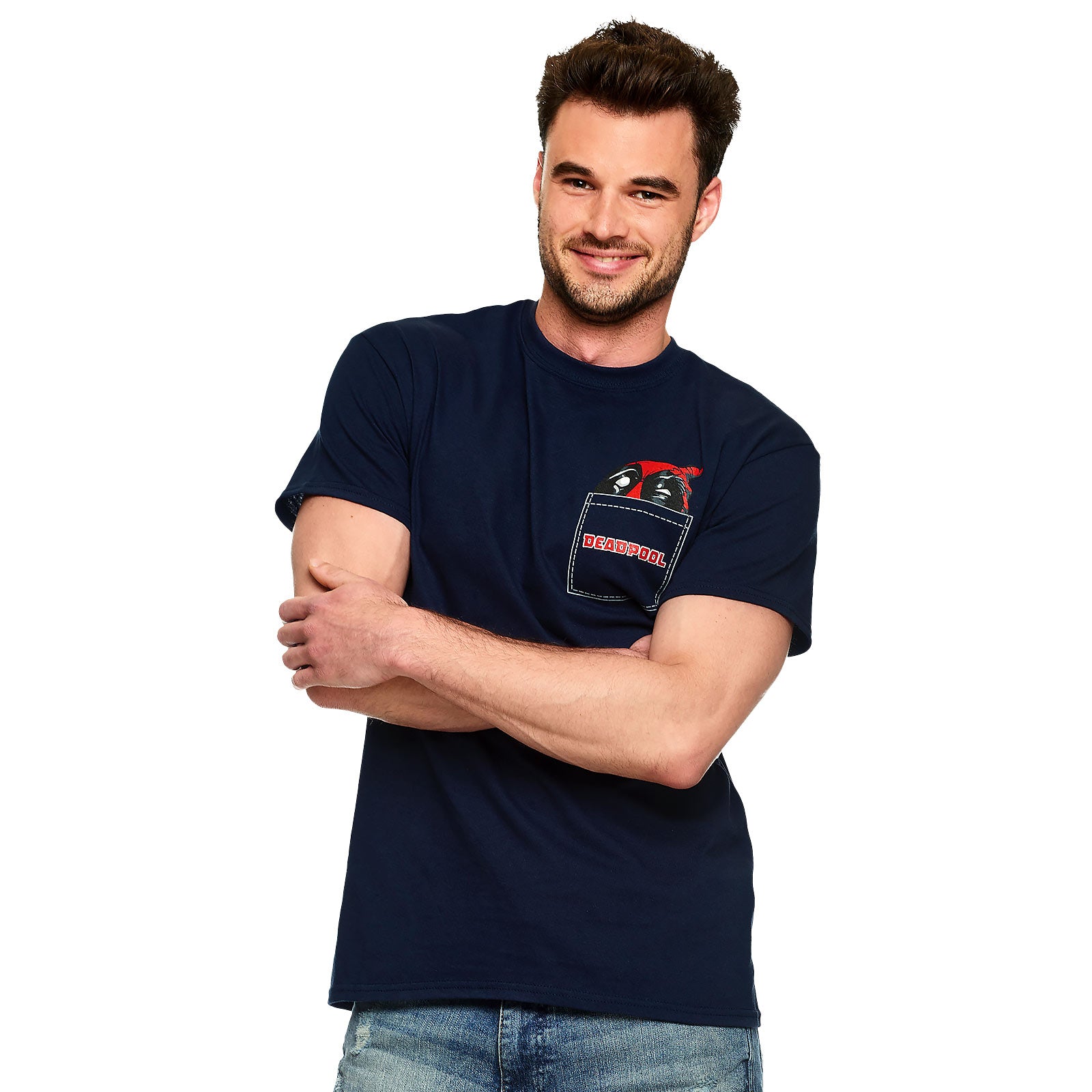 Produktbild Deadpool - Fick-T-shirt blå