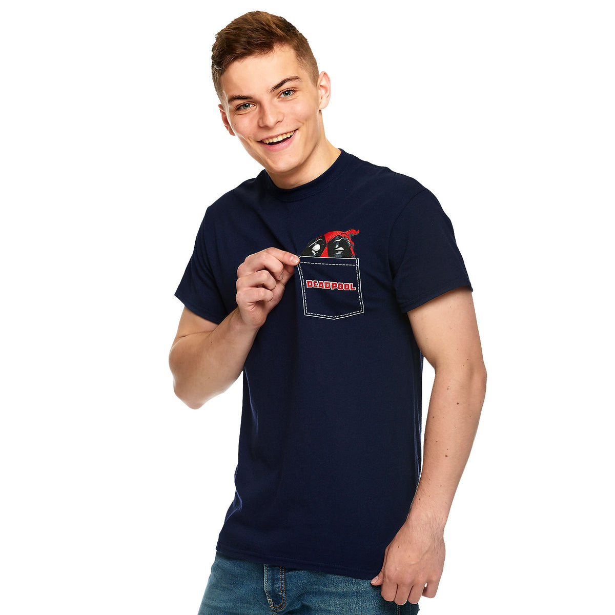Produktbild Deadpool - Fick-T-shirt blå