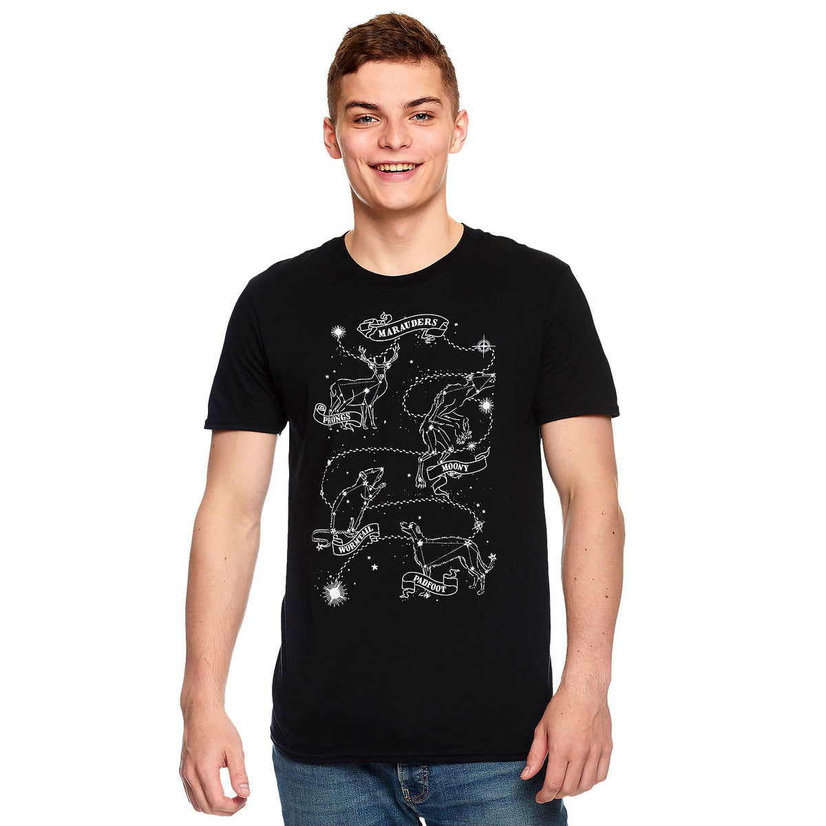 Produktbild Harry Potter - Marauders Astrologi T-shirt svart
