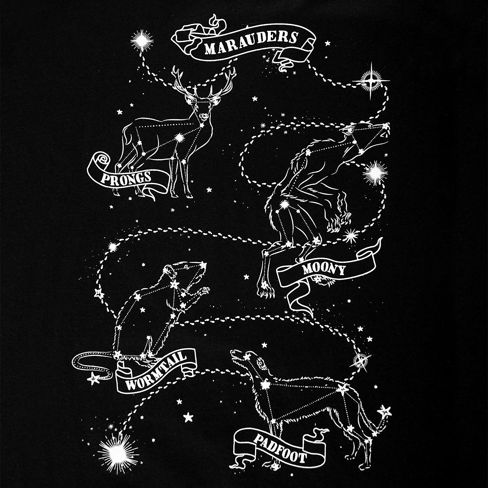 Produktbild Harry Potter - Marauders Astrologi T-shirt svart