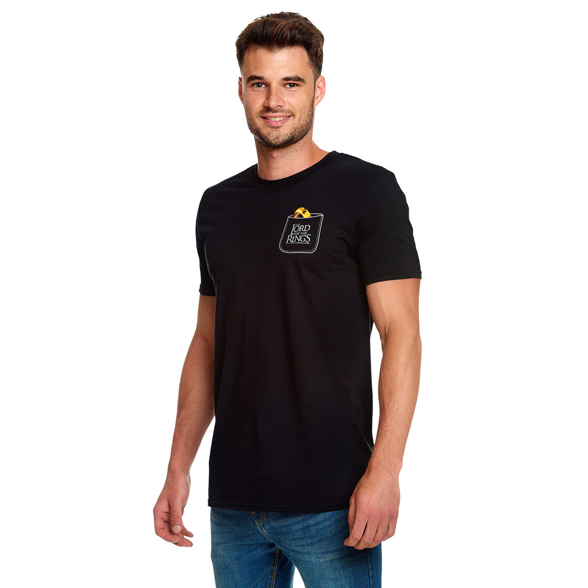 Product image The Lord of the Rings - The One Ring Pocket T-Shirt Black