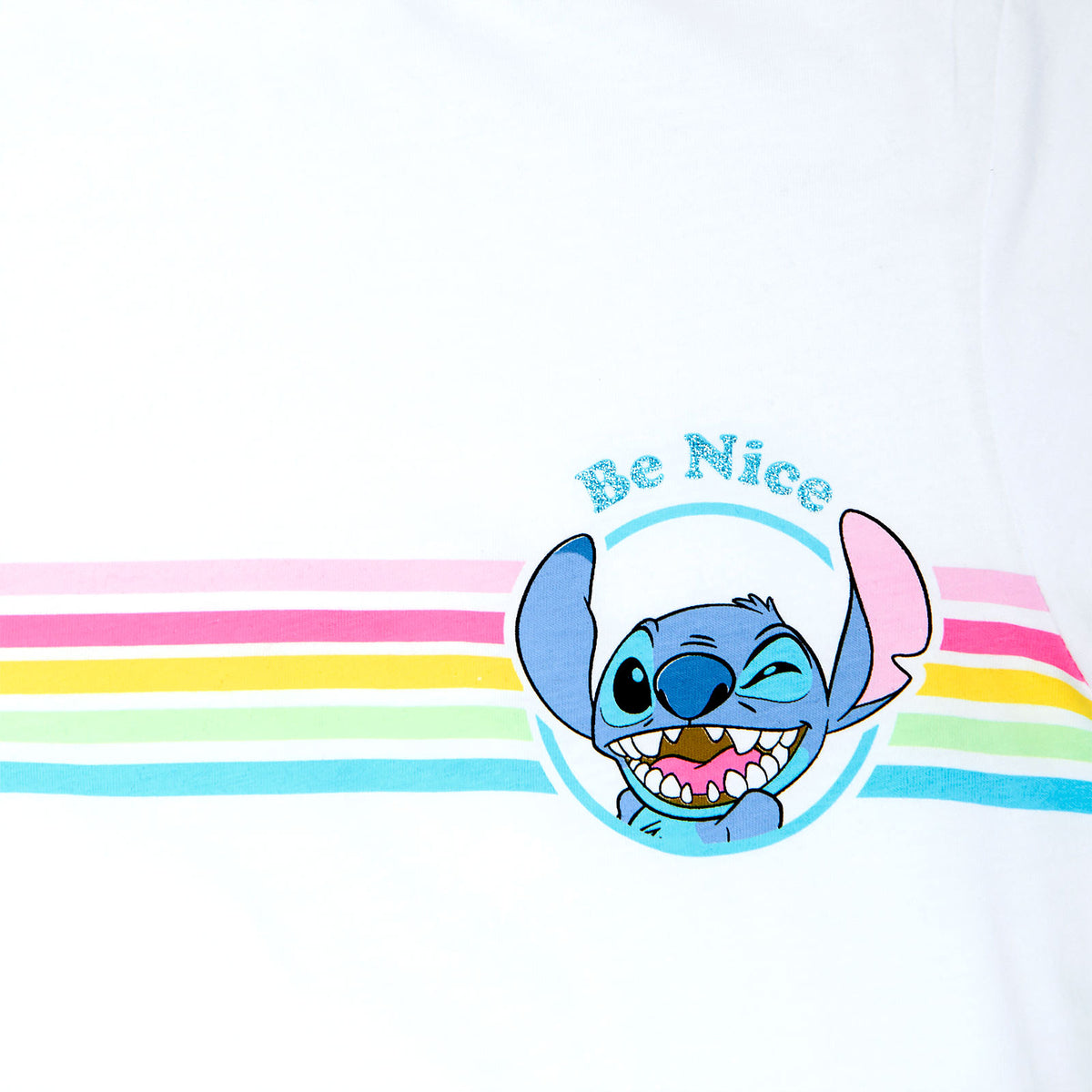 Produktbild Lilo & Stitch - Be Nice T-shirt dam vit