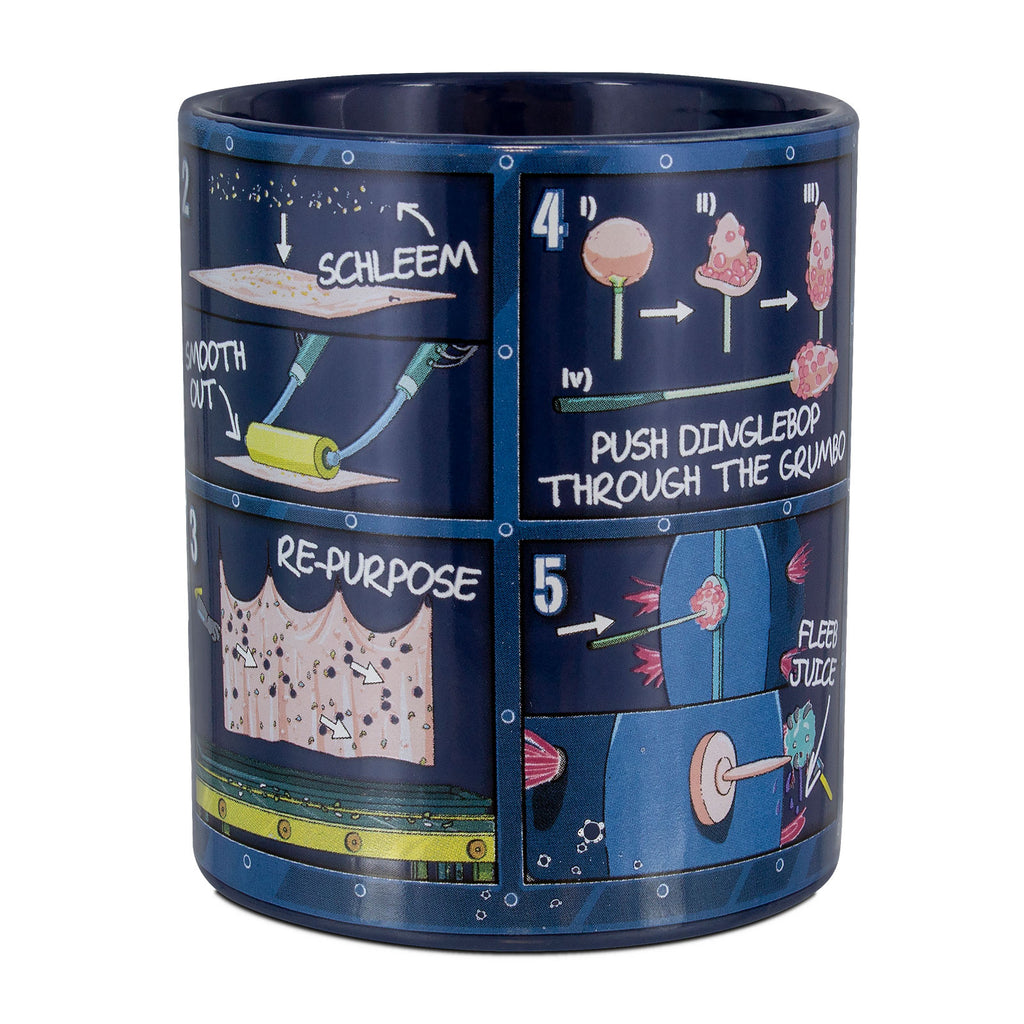Produktbild Rick and Morty - Plumbus Instruction Mugg