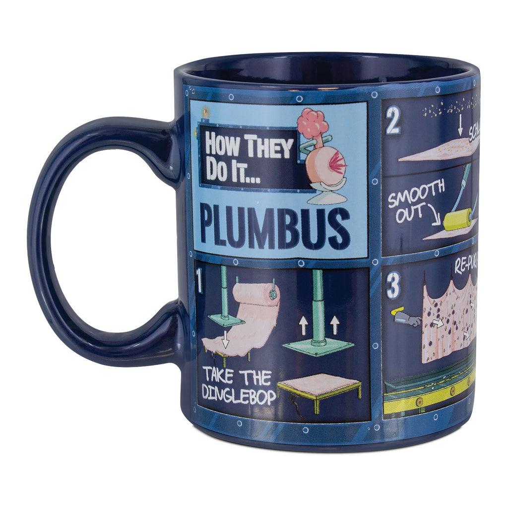 Produktbild Rick and Morty - Plumbus Instruction Mugg