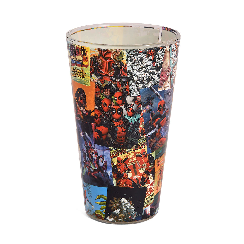 Produktbild Deadpool - Glas med serietidningsdesign