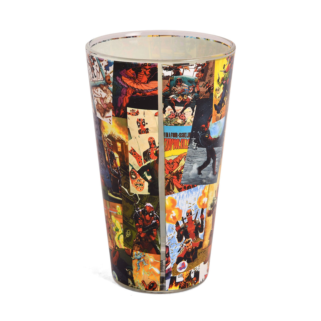 Produktbild Deadpool - Glas med serietidningsdesign