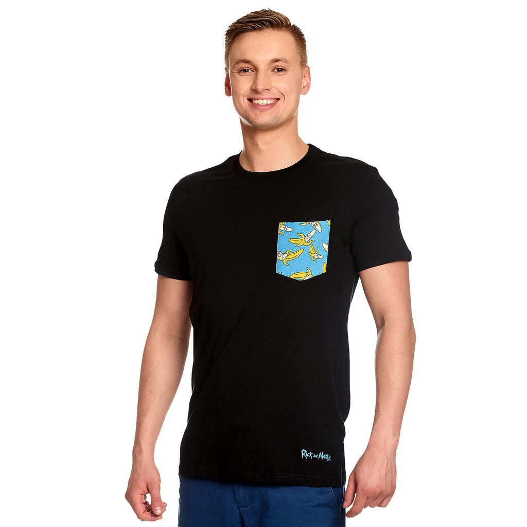 Produktbild Rick and Morty - Pocket Banana T-Shirt svart