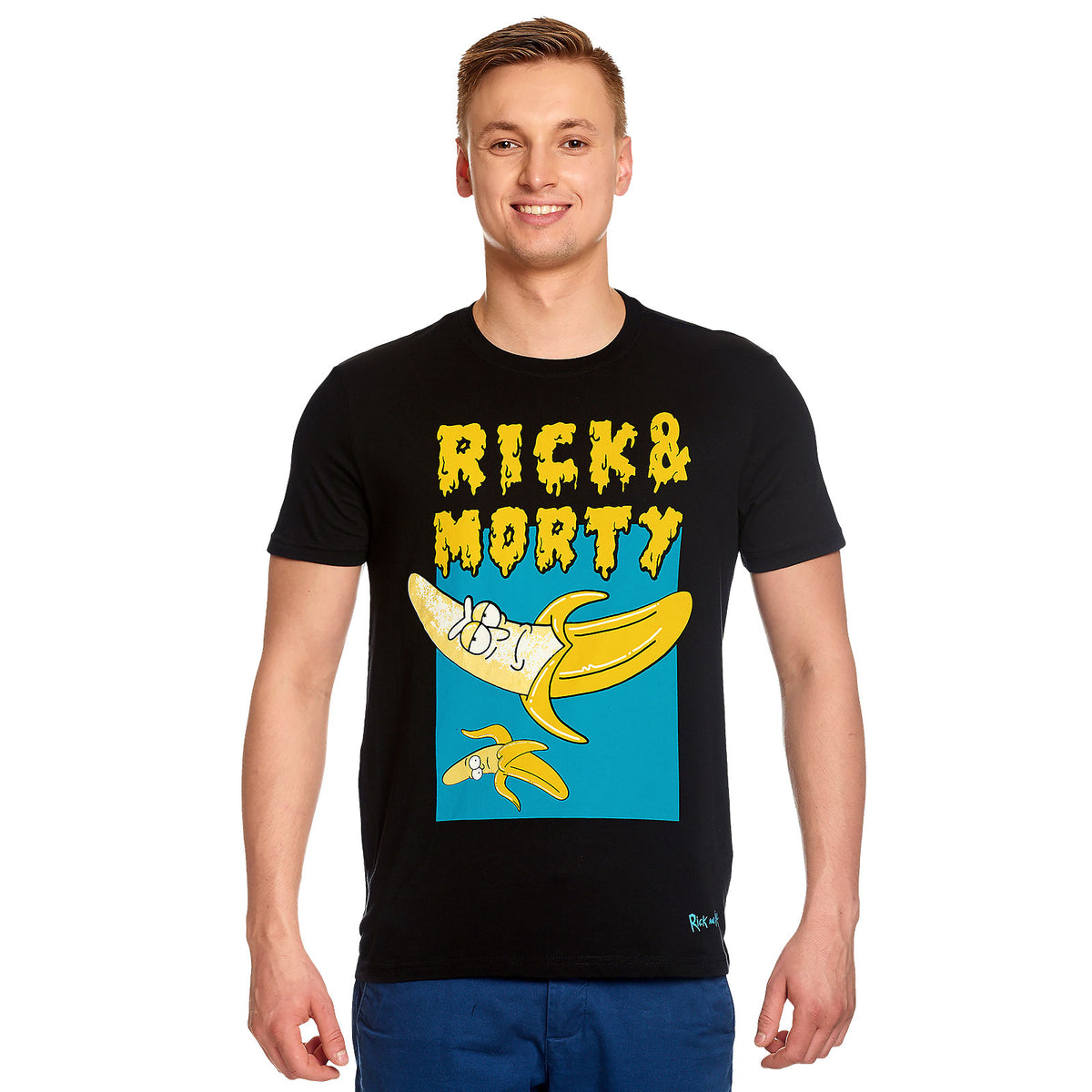 Produktbild Rick and Morty - Low Hanging Banana T-Shirt svart