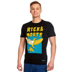 Produktbild Rick and Morty - Low Hanging Banana T-Shirt svart