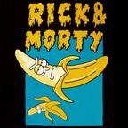Produktbild Rick and Morty - Low Hanging Banana T-Shirt svart