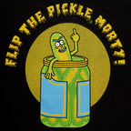 Produktbild Rick and Morty - Flip the Pickle T-shirt svart